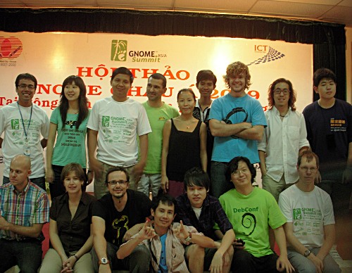 GNOME.Asia Summit 2009 Speakers from all over the world